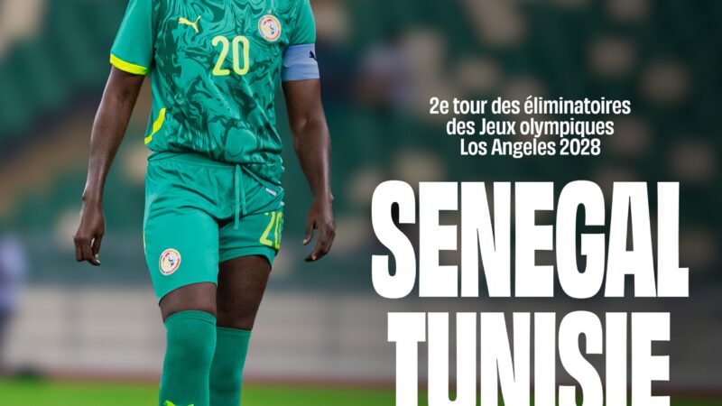 Football féminin : le Sénégal défie la Tunisie pour les jo de los angeles 2028