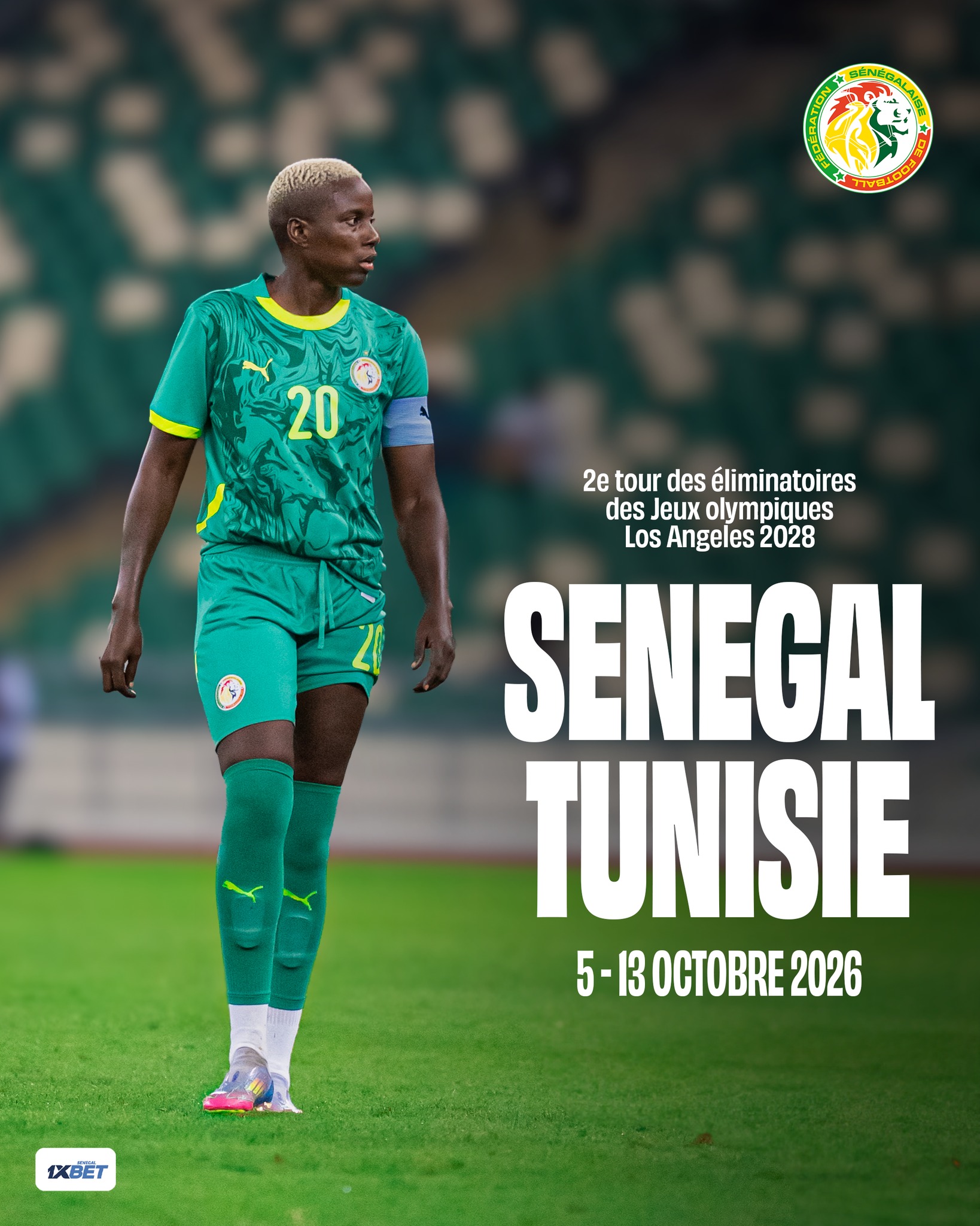 Football féminin : le Sénégal défie la Tunisie pour les jo de los angeles 2028