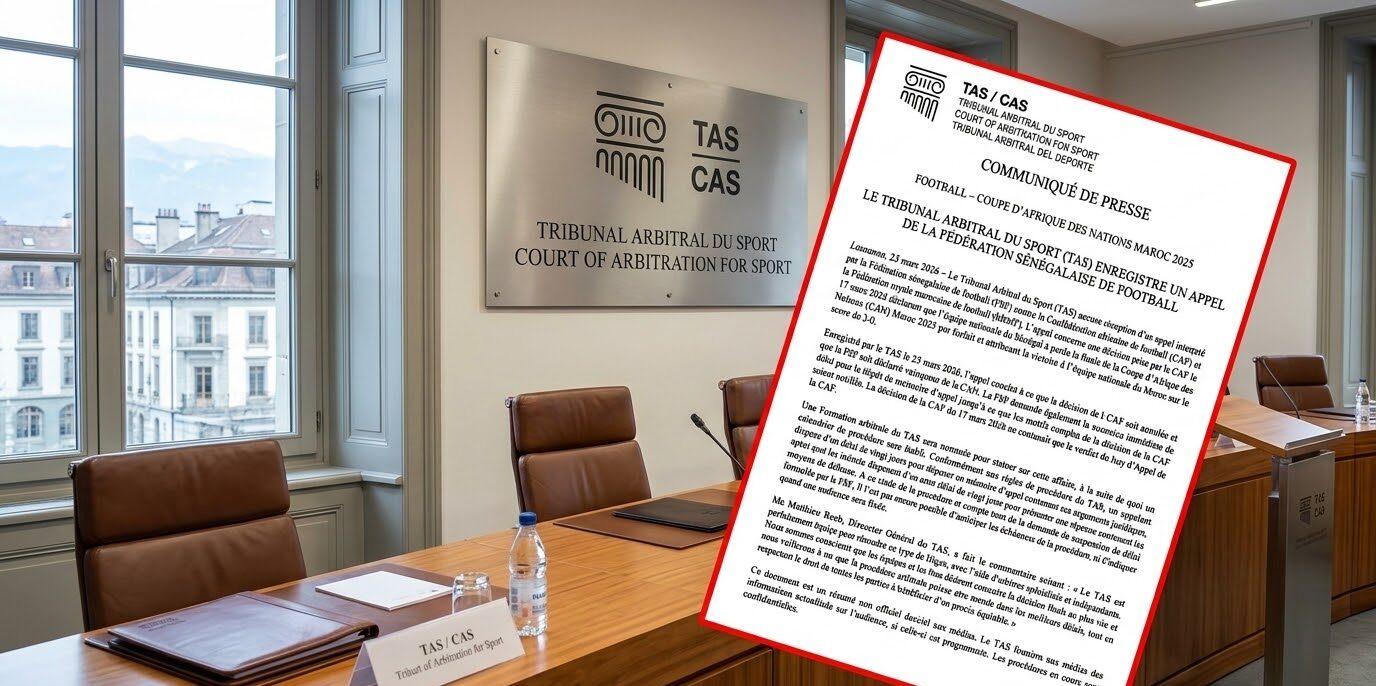 Tribunal arbitral du sport : actualité du litige entre le Maroc et le Sénégal