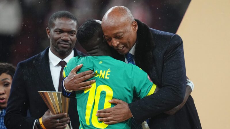 Visite historique du président de la caf à Dakar après le retrait du titre de la can 2025 au Sénégal