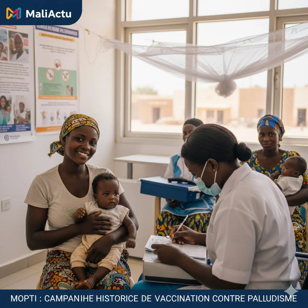Vaccin R21 au Mali : une avancée majeure contre le paludisme à Kayes et Mopti