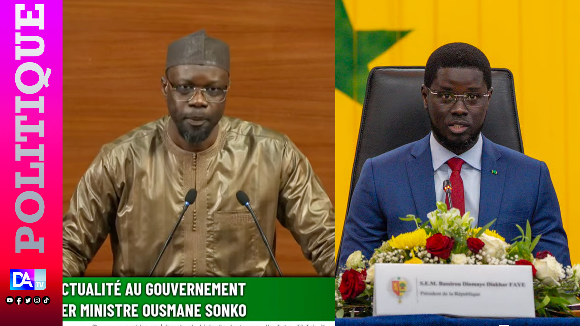 Fonds politiques : Sonko contre Diomaye, la bataille des réformes s&rsquo;intensifie au Sénégal