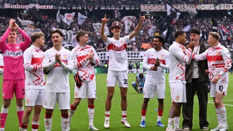 Stuttgart valide son billet pour la ligue des champions après un nul face à francfort
