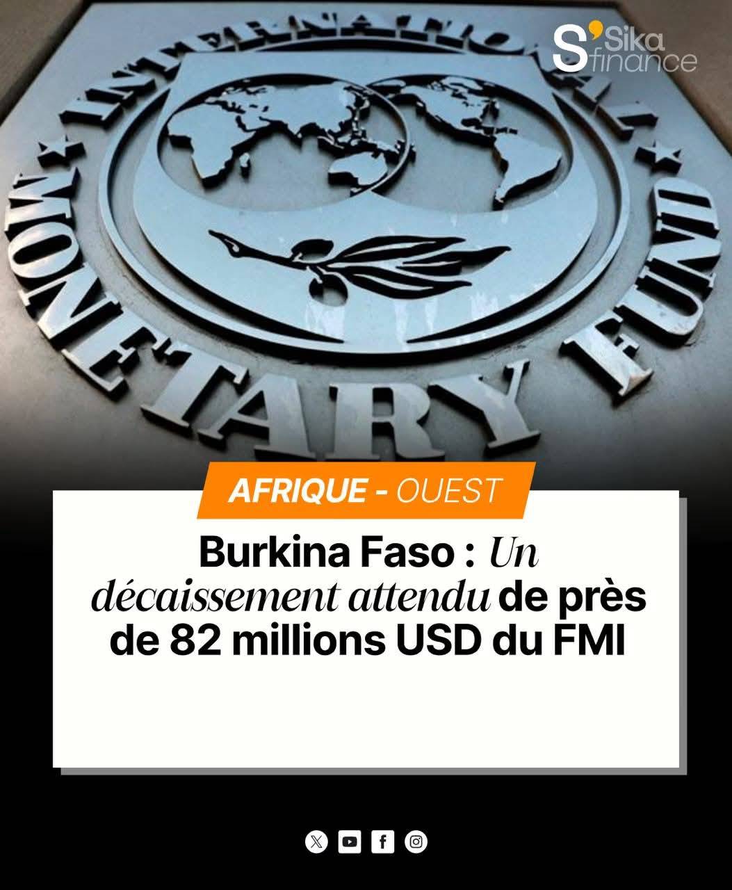 Burkina Faso : le FMI accorde 82 millions de dollars malgré les promesses de rupture avec l&rsquo;Occident