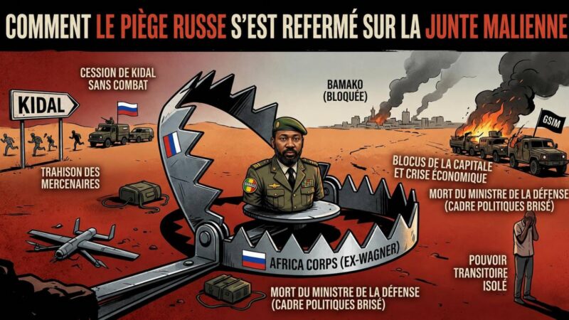 Mali : quand la junte joue de malchance avec ses alliés russes