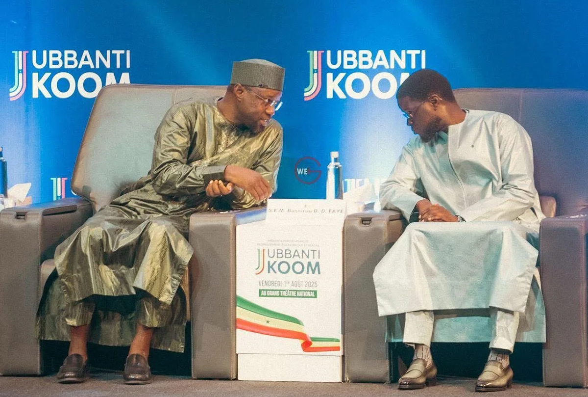 Le président Bassirou Diomaye Faye destitue ousmane sonko de son poste de premier ministre