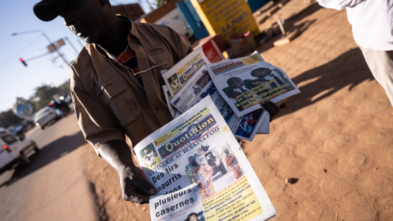Liberté de la presse au Mali et au Burkina Faso : appel urgent à la protection des journalistes