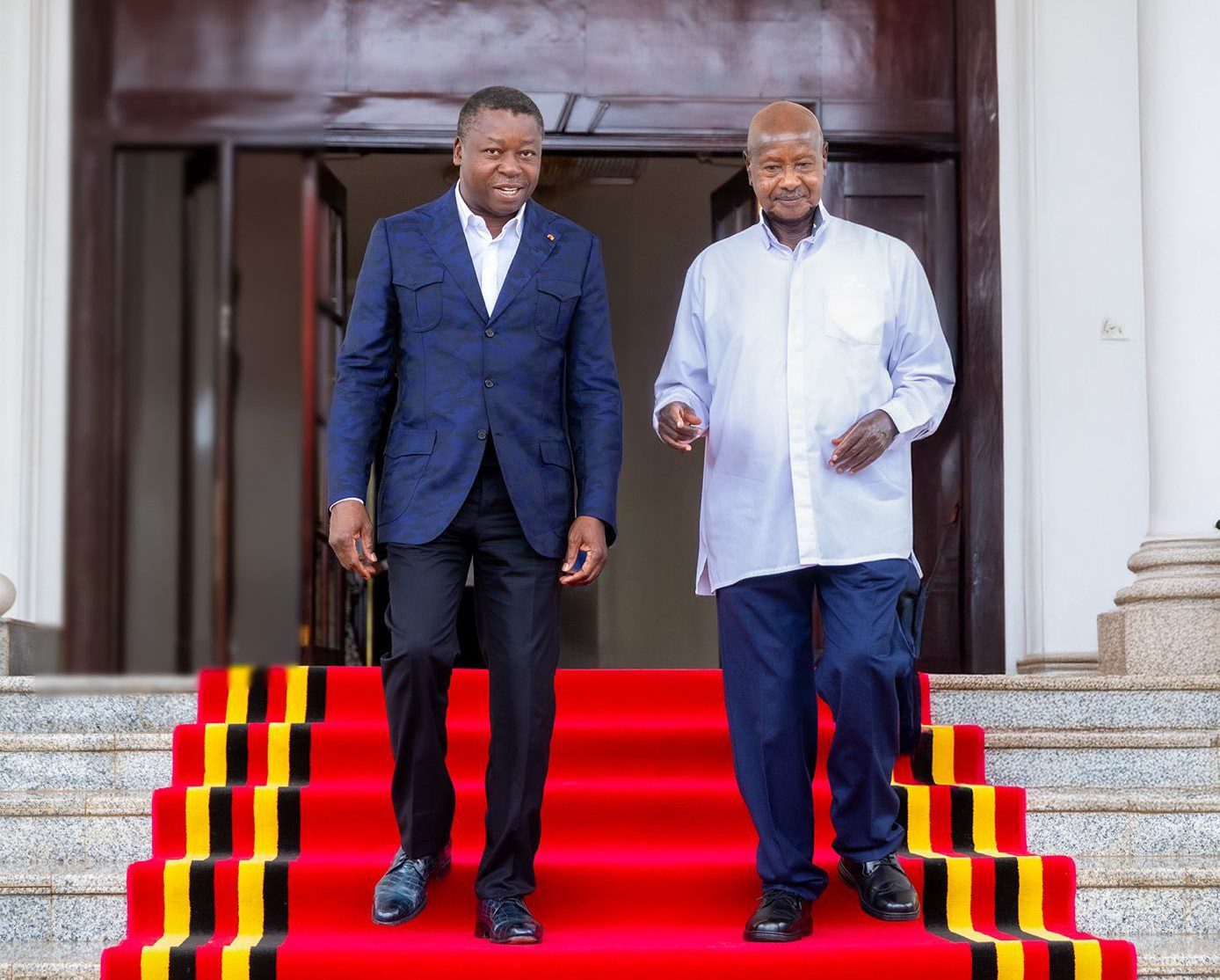 Faure Gnassingbé et Yoweri Museveni au cœur des enjeux africains