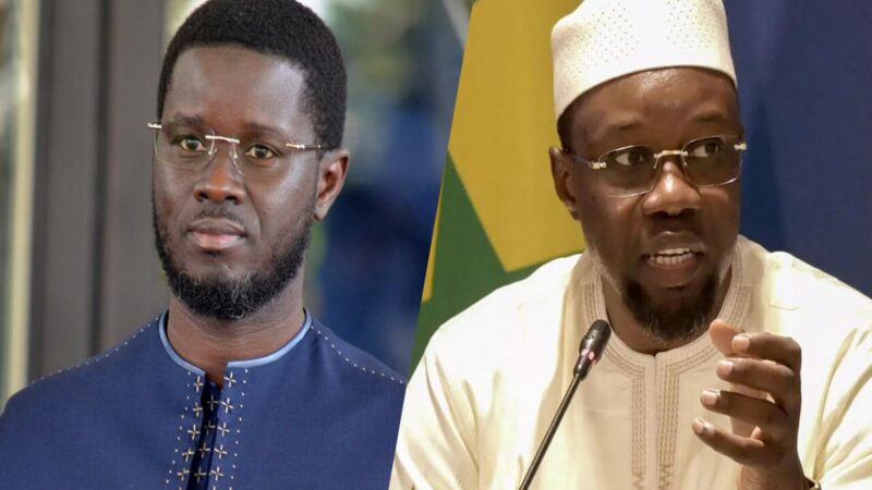 Diomaye faye et ousmane sonko : la fin d&rsquo;une alliance politique au Sénégal