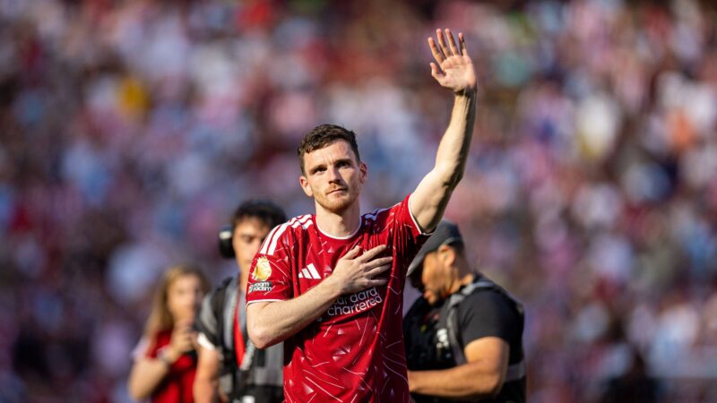 Robertson quitte liverpool pour un nouveau défi à london