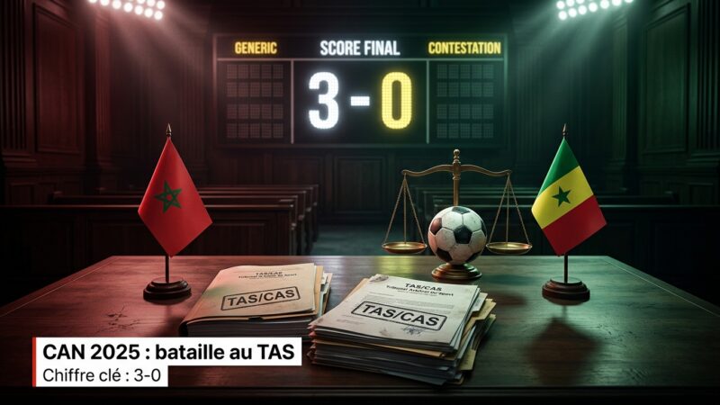 CAN 2025 : le différend Maroc-Sénégal devant le TAS s&rsquo;intensifie