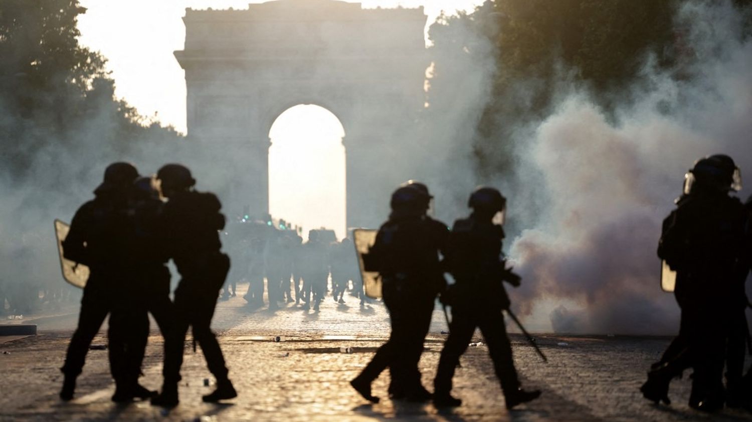 Victoire du psg : 780 interpellations et 457 gardes à vue en France