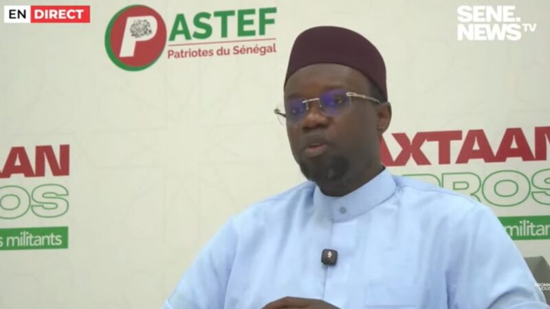 Crise des infrastructures au Sénégal : sonko exige des comptes à la justice