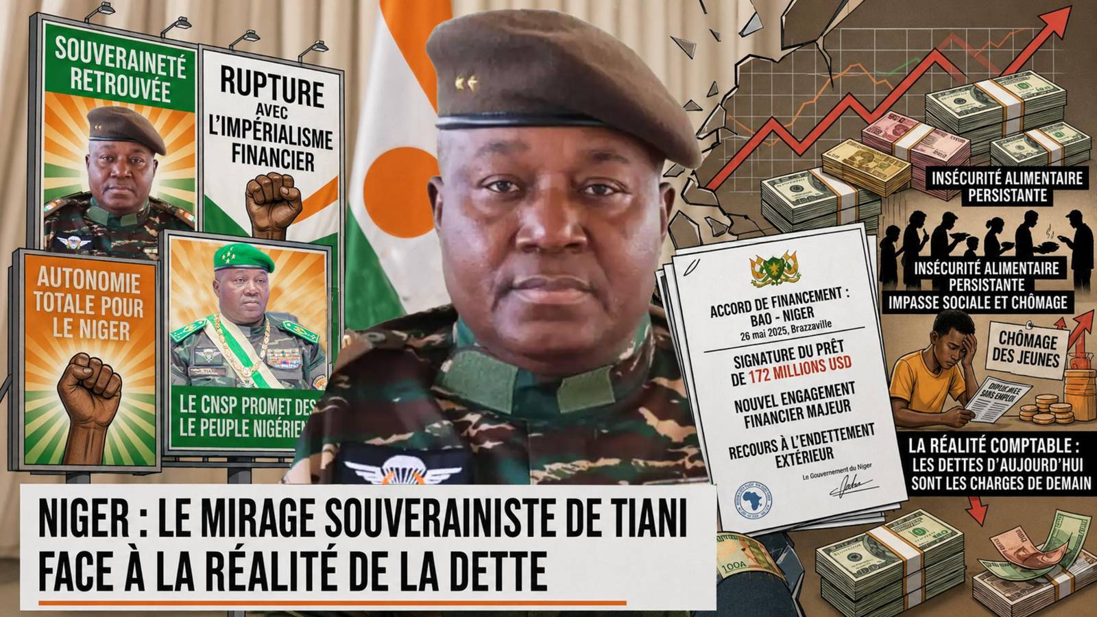 Niger : la souveraineté économique sous le joug de la dette extérieure
