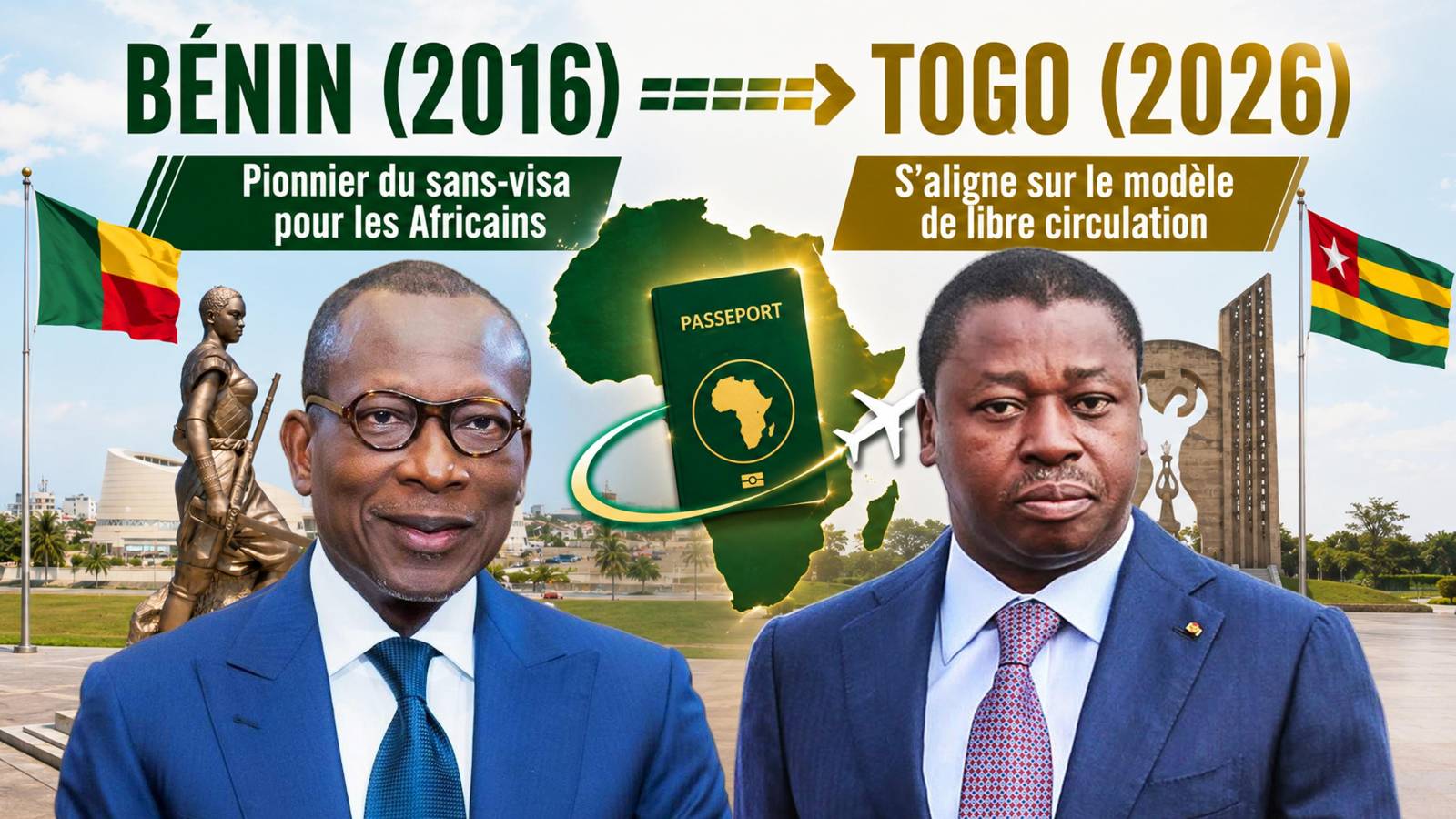 Ouverture totale des frontières du Togo : une stratégie inspirée du Bénin