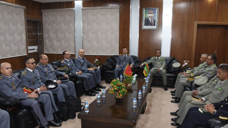 Visite diplomatique et militaire au Maroc : renforcement des liens avec la Mauritanie