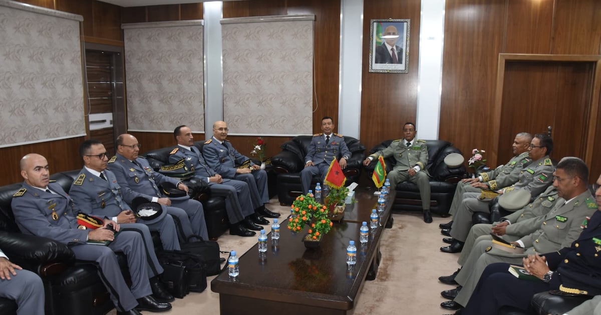 Visite diplomatique et militaire au Maroc : renforcement des liens avec la Mauritanie