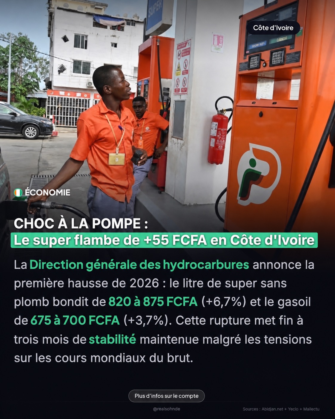 Analyse comparative des prix des carburants : Côte d&rsquo;Ivoire et Bénin