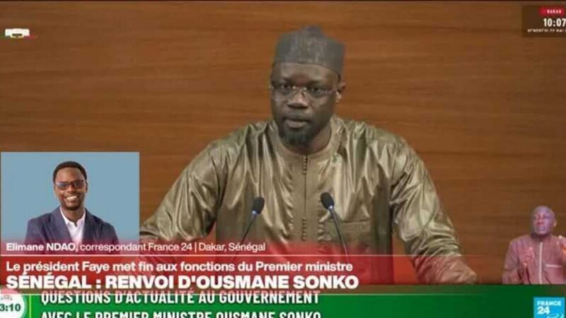 Crise politique à Dakar : Diomaye Faye écarte son Premier ministre Ousmane Sonko