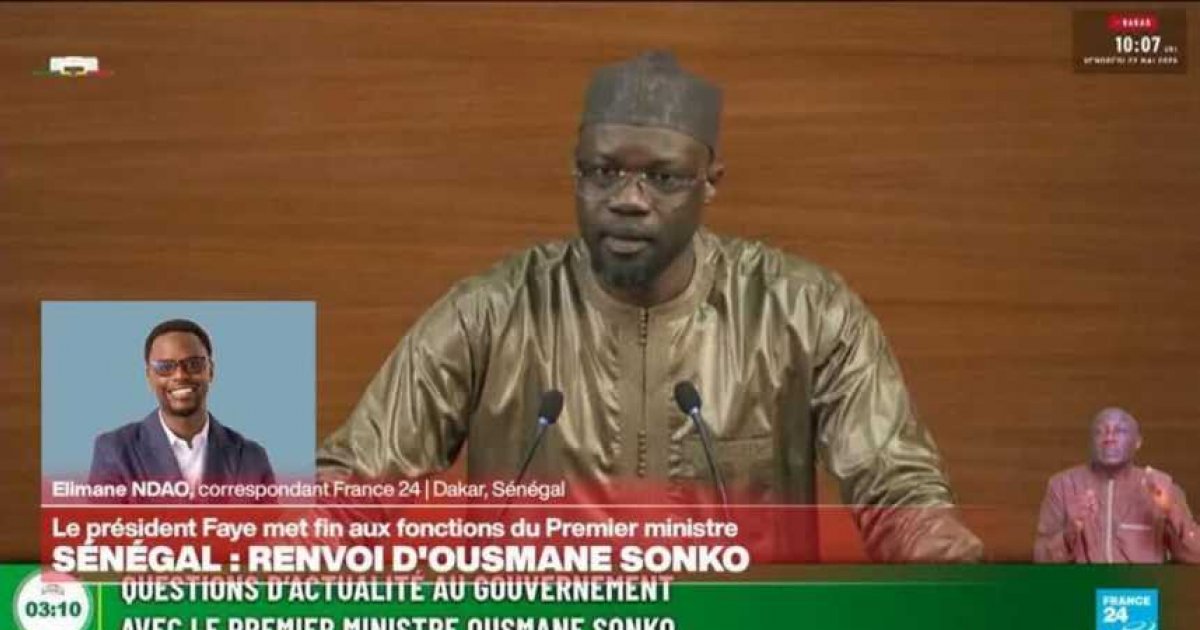 Crise politique à Dakar : Diomaye Faye écarte son Premier ministre Ousmane Sonko