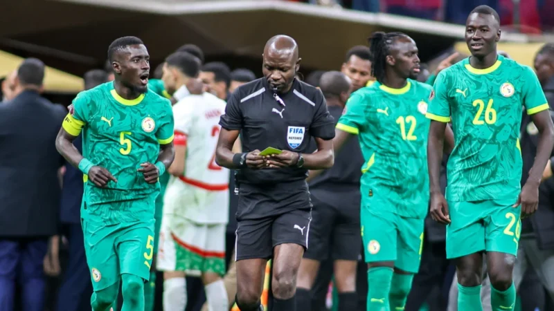 Jean-Jacques Ndala: l&rsquo;arbitre de la CAN 2025 désigné pour une finale de Ligue des Champions CAF