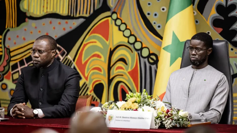Crise politique au Sénégal : la rupture entre Bassirou Diomaye Faye et Ousmane Sonko s&rsquo;aggrave