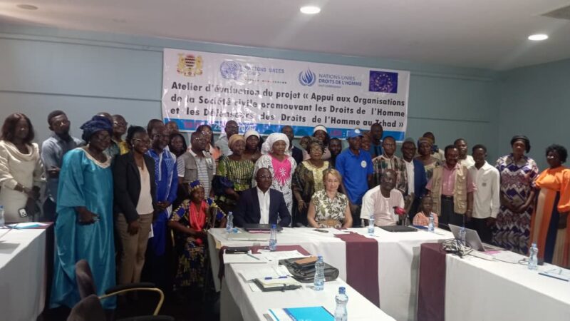Renforcement des droits humains au Tchad : bilan d&rsquo;un projet soutenu par l&rsquo;ue