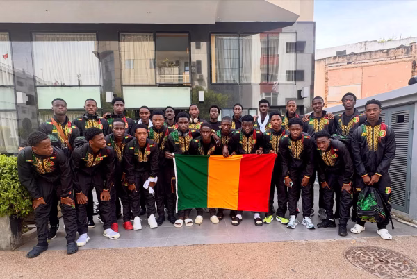 L&rsquo;arrivée des Aiglonnets du Mali à Rabat pour la CAN U17