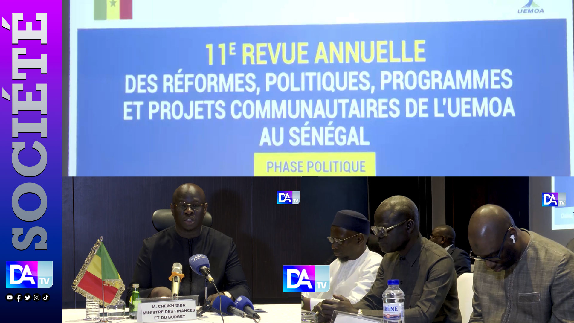 Revue UEMOA 2025 : le Sénégal affiche une progression solide malgré un léger recul des réformes