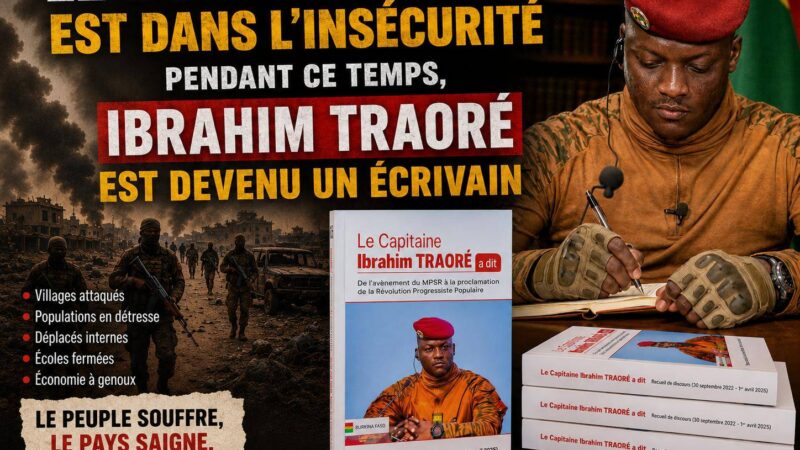 Burkina Faso : quand les livres remplacent l’action politique en crise
