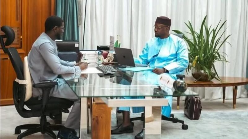 Discours présidentiel de Bassirou Diomaye Faye à Ousmane Sonko : les grandes orientations pour le Sénégal