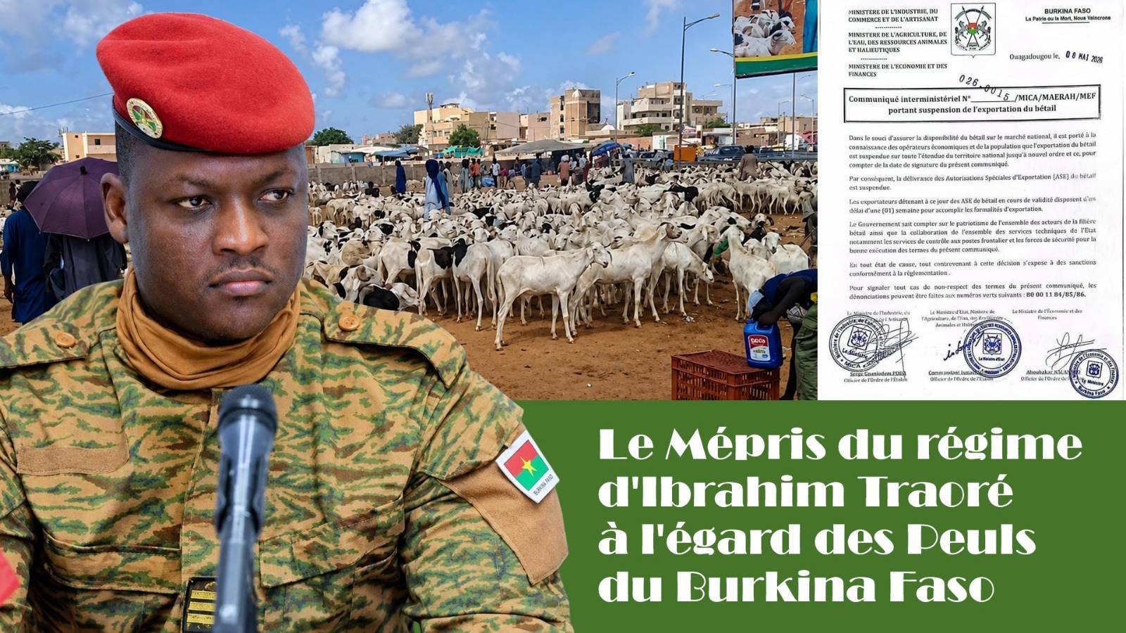 Burkina Faso : la communauté peule sous pression du pouvoir de traoré