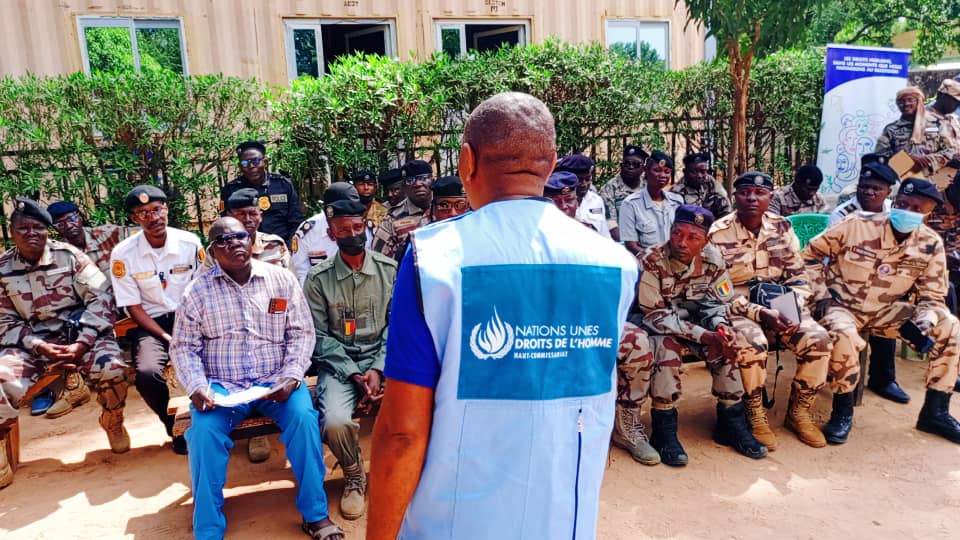 Formation droits de l&rsquo;homme à koumra : les forces de sécurité tchadiennes en première ligne