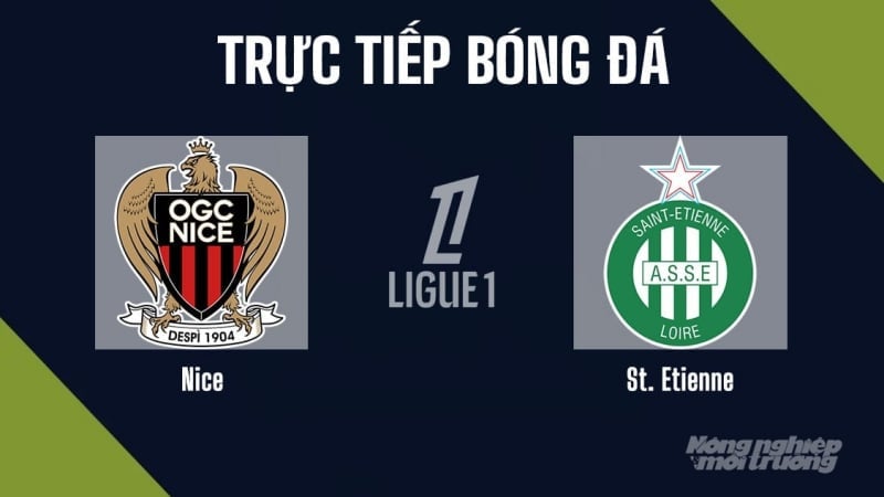 Nice et Saint-Étienne s&rsquo;affrontent pour une place en Ligue 1