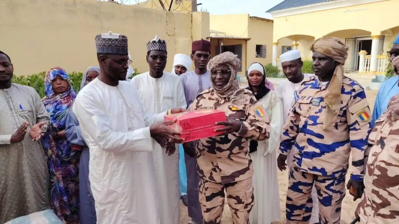 Solidarité des jeunes du lac envers les forces anti-boko haram à baga-sola