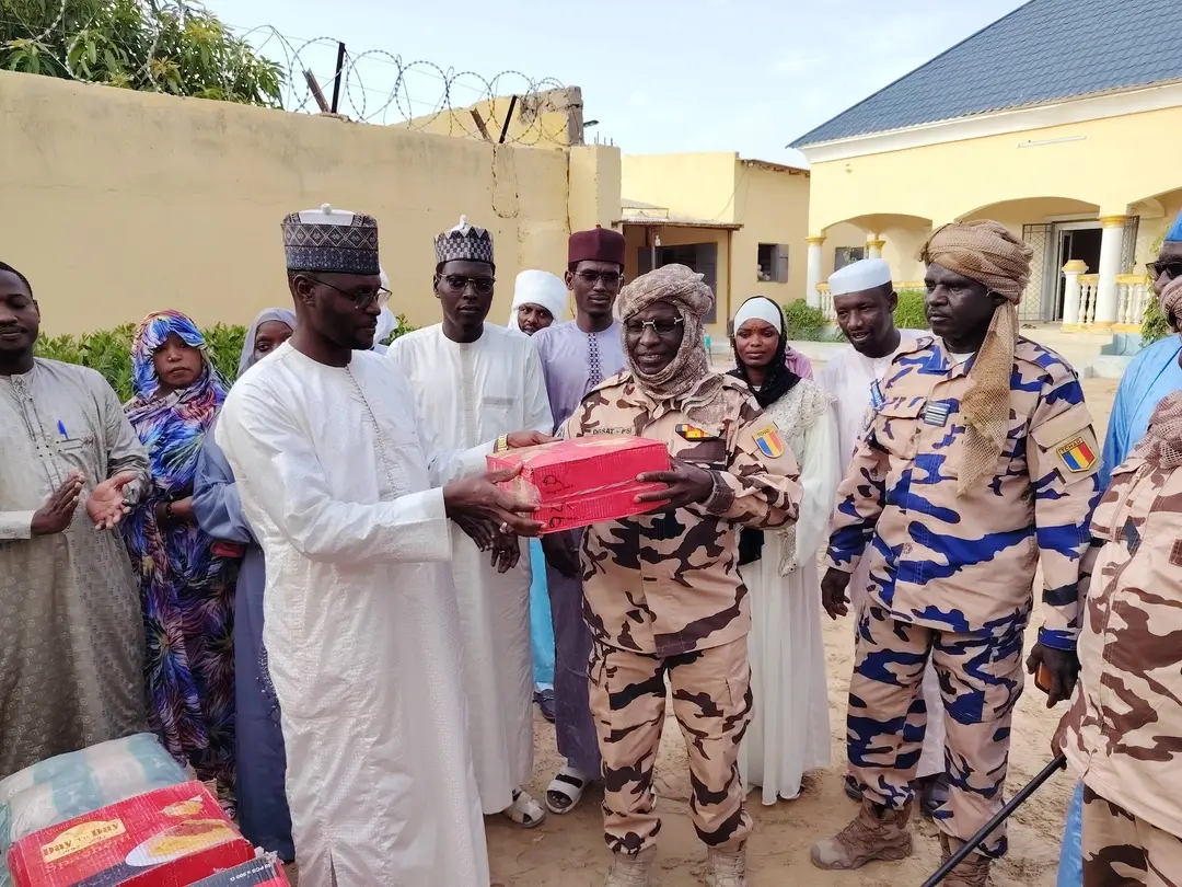 Solidarité des jeunes du lac envers les forces anti-boko haram à baga-sola