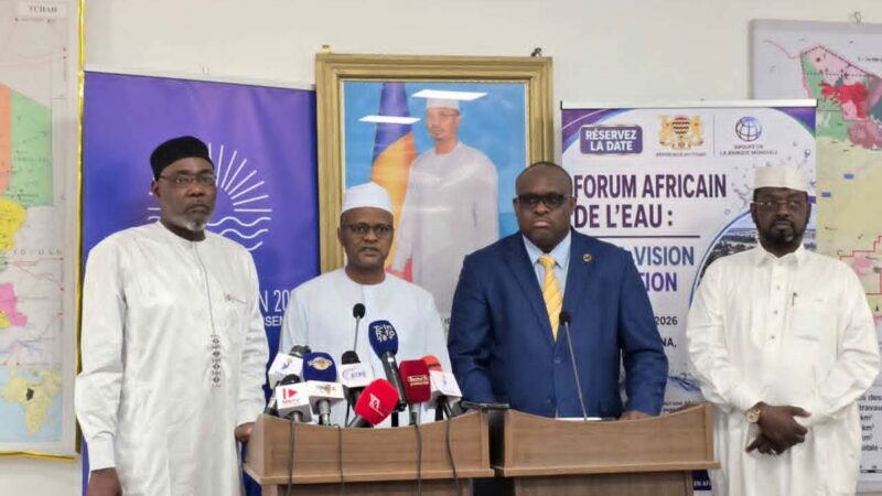 N’djamena sera l’hôte du forum africain de l’eau en 2026
