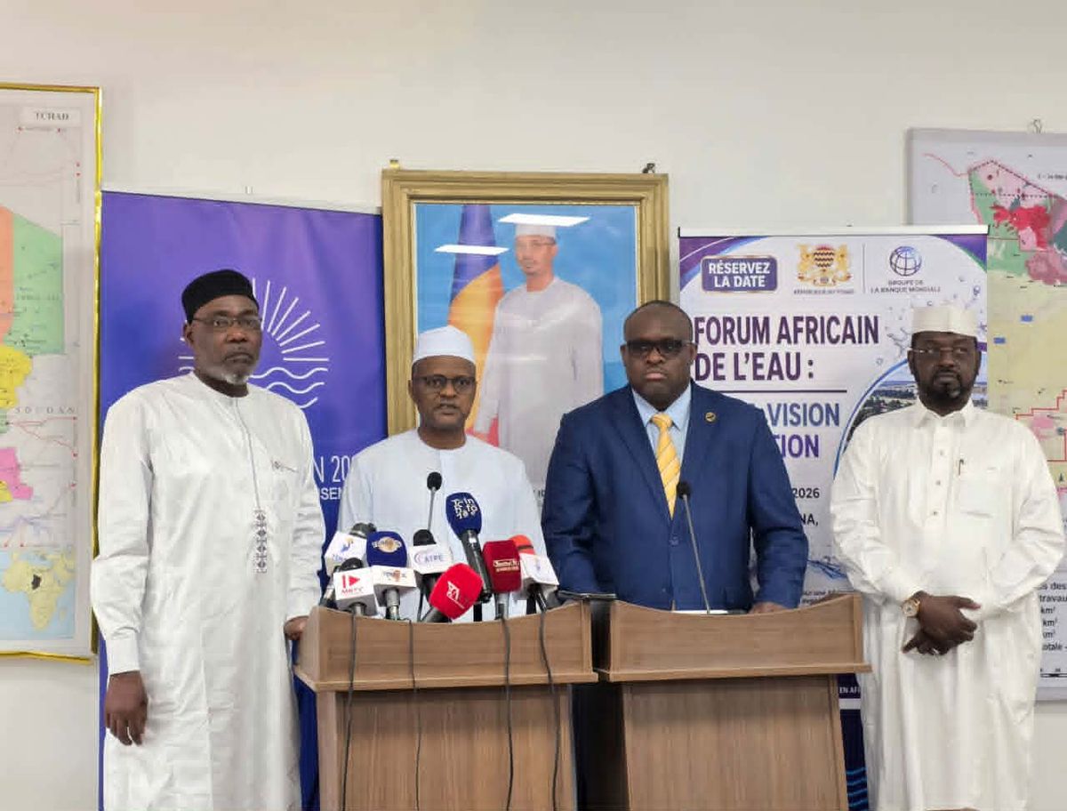 N’djamena sera l’hôte du forum africain de l’eau en 2026
