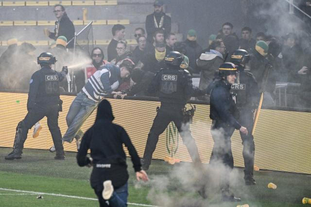 Match nantes toulouse définitivement interrompu après envahissement du terrain