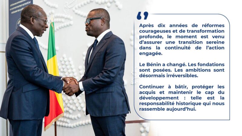 Bénin : les adieux de Patrice Talon à une décennie de réformes audacieuses