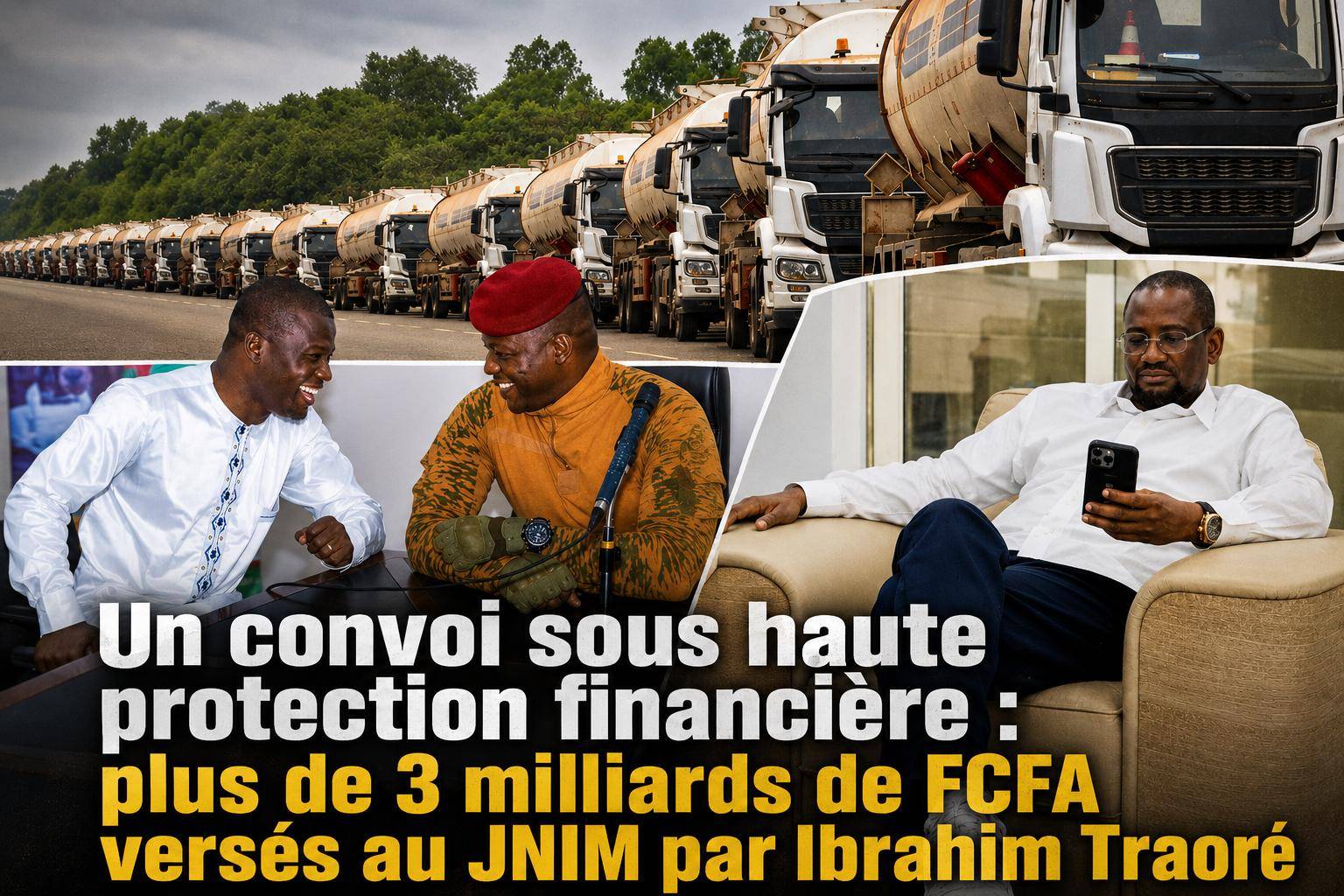 Affaire Kangala Transport : le scandale qui secoue l’alliance du Sahel