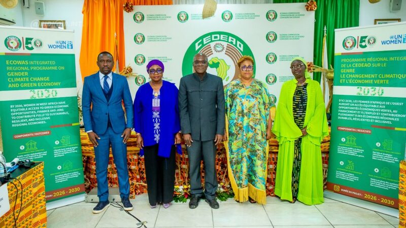 CEDEAO : Abidjan organise un atelier clé sur genre et économie verte