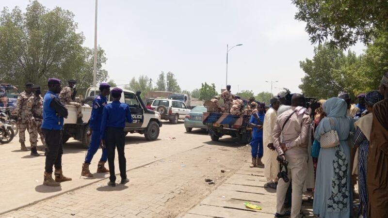 Tchad : dégagement de la voie publique dans le 7ᵉ arrondissement de N&rsquo;Djaména