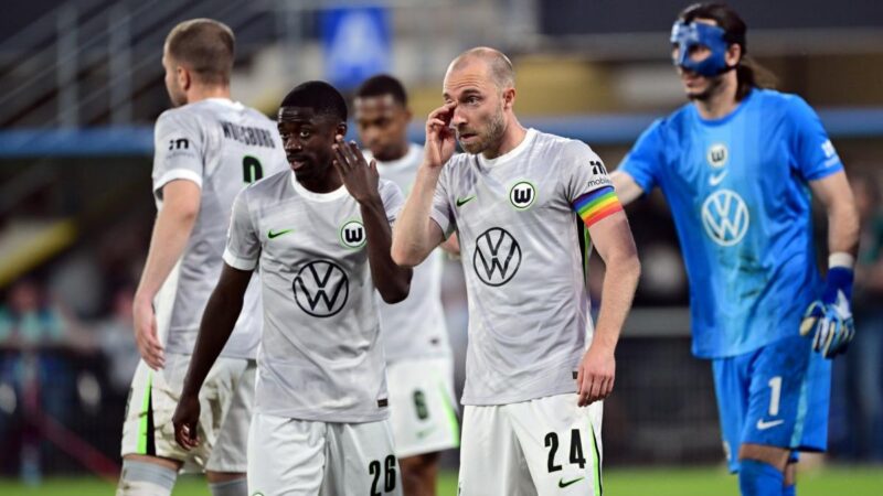 Wolfsburg en 2.bundesliga après sa défaite face à Paderborn