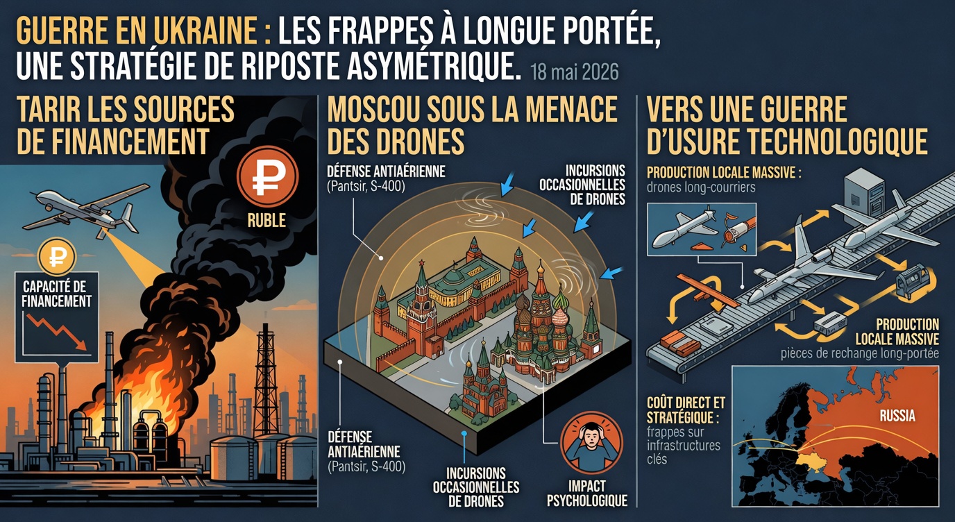 Frappes ukrainiennes en Russie : une réponse militaire et stratégique à long terme
