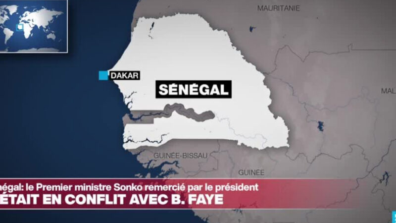 Sénégal : le président renvoie son Premier ministre Ousmane Sonko