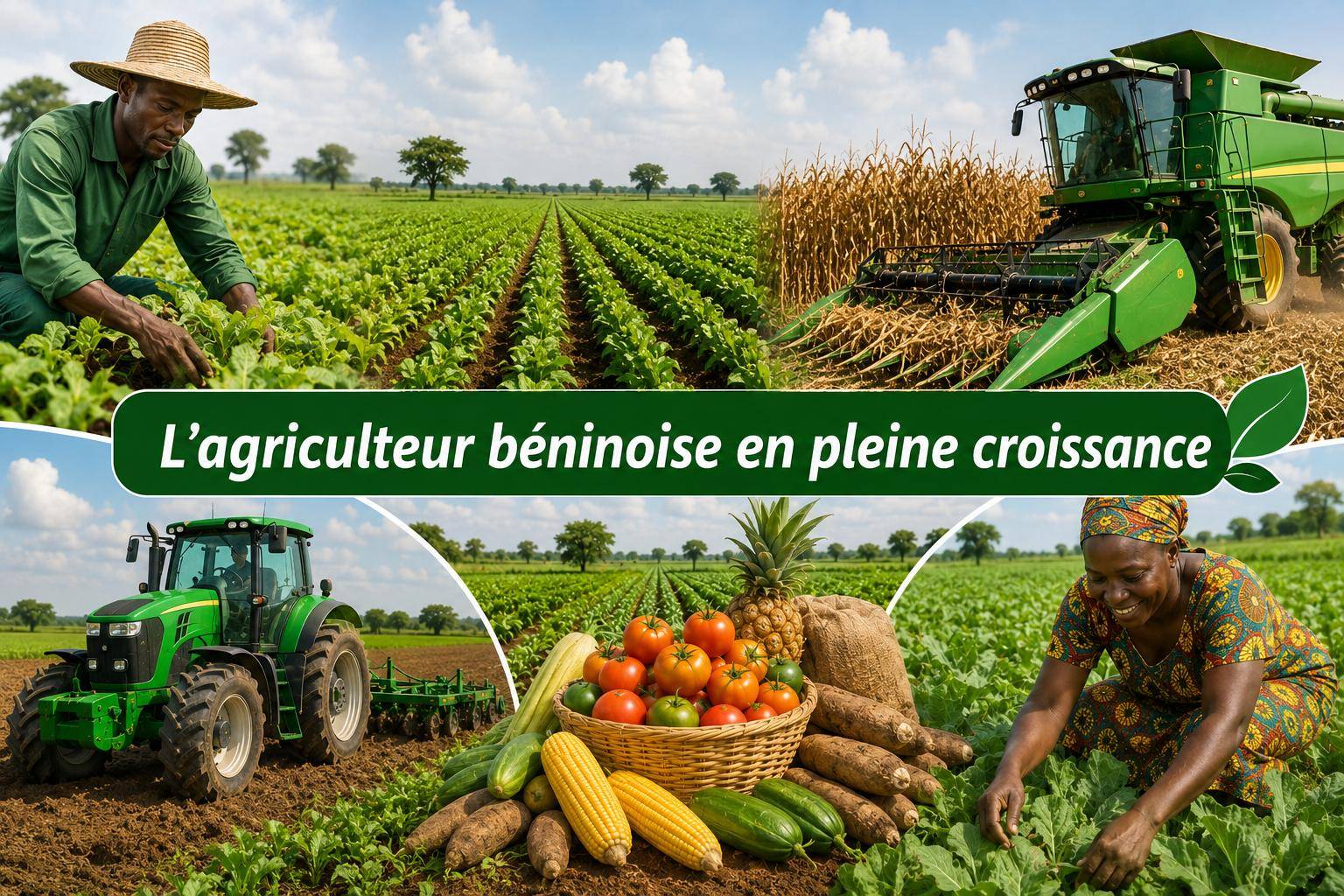 Bénin : l&rsquo;agriculture devient le moteur d&rsquo;une économie en pleine expansion