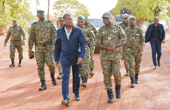 Visite officielle de Faure Gnassingbé dans la zone de l’opération koundjoaré : renforcement de la sécurité au nord du Togo