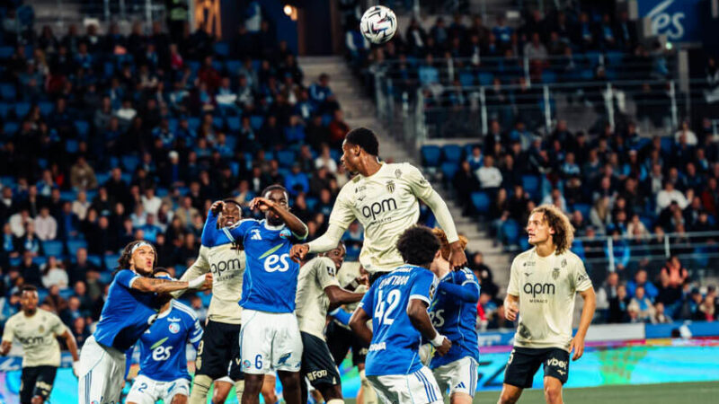 AS Monaco : une fin de saison en demi-teinte après un revers face au rc Strasbourg