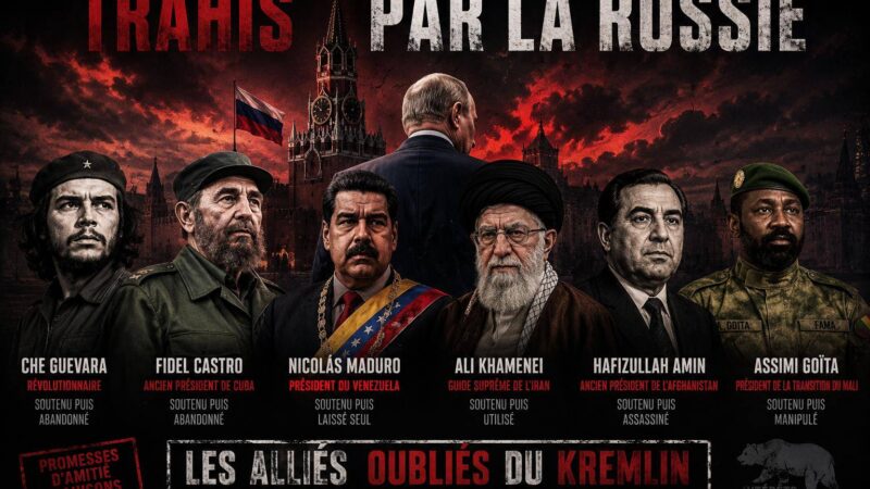 Silence stratégique du Kremlin face aux alliés en difficulté